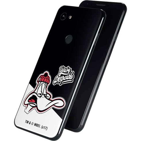 Looney Tunes Retro Daffy Duck Google Pixel 3a XL Skin